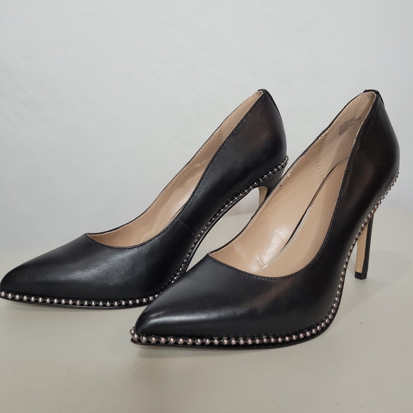 BCBGeneration Black, Studded Pumps size 8 - Picture 2 of 8